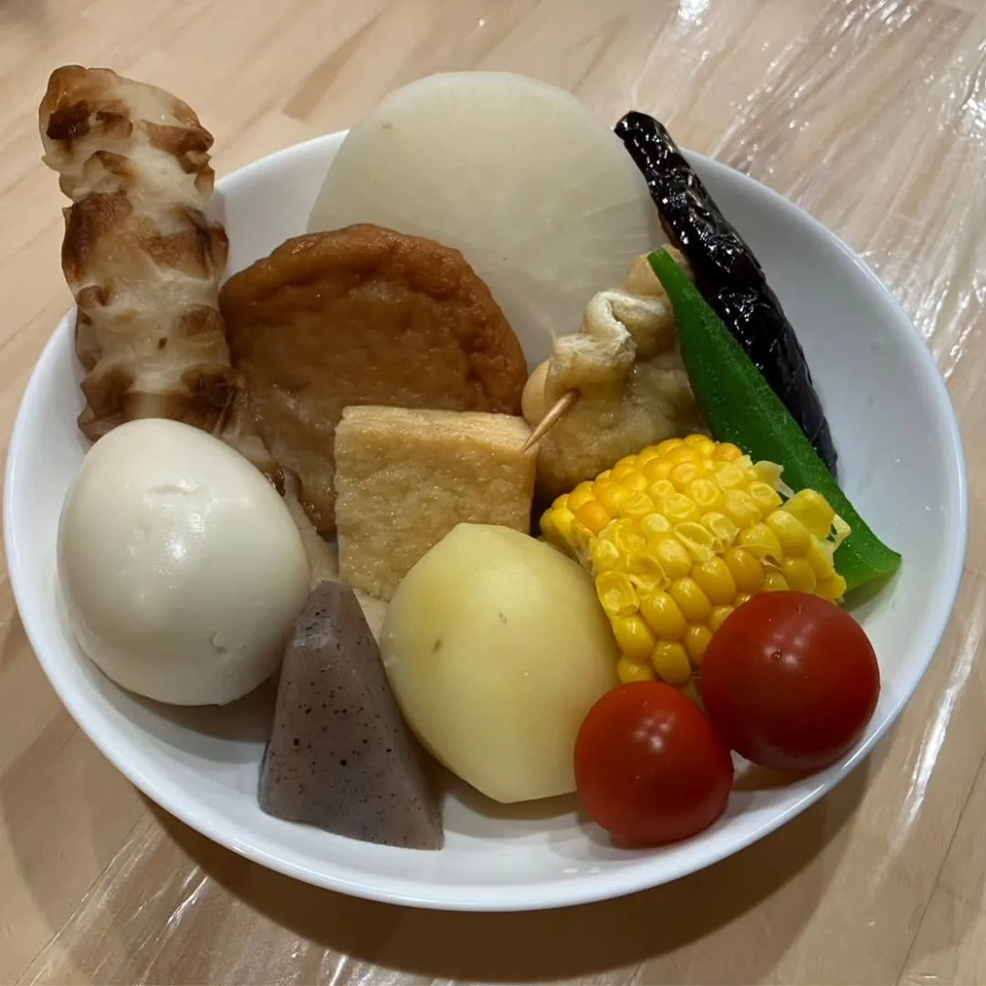 土曜限定メニューにまたまたおでんが登場！