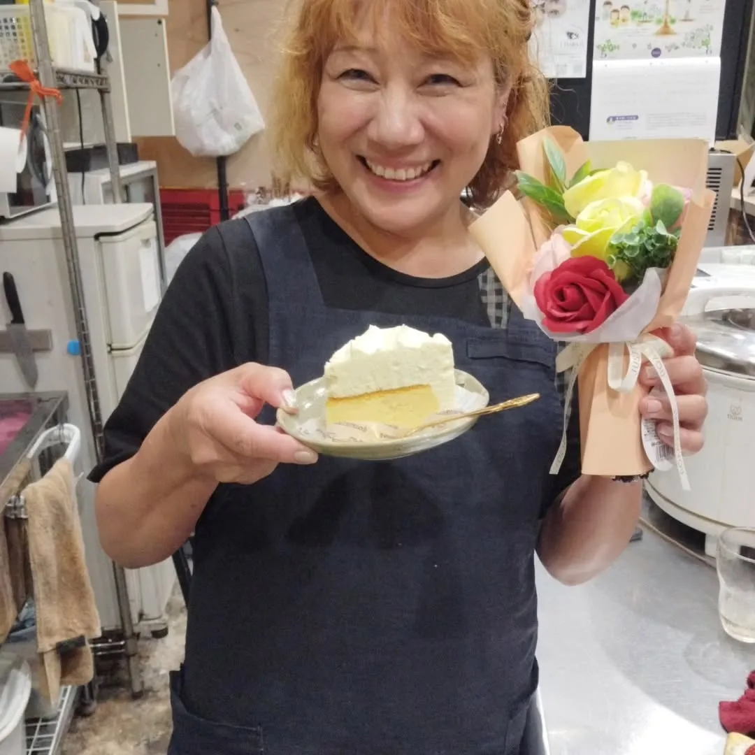 今週の月曜日、あーちゃんの57歳のお誕生日でした！